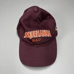 Legacy Susquehanna University Dad Adjustable Hat Cap Maroon and Orange